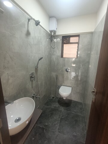 Bathroom in 2 BHK Apartment at Chaitanya Anand Lunkhod CHSL, Andheri West – for Rent