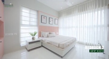Bedroom in 3 BHK Apartment at Abhinav Pebbles Greenfields, Tathawade – for Sale
