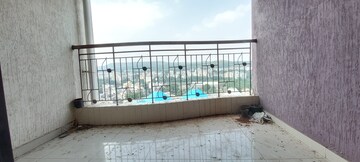 Balcony in 3 BHK Apartment at Nanded City Asawari, Nanded – for Rent
