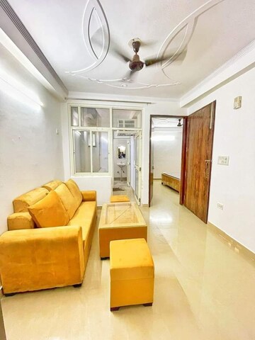 Living Room in 1 BHK Builder Floor at Saket – for Rent