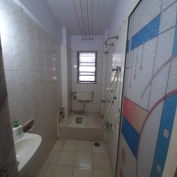 Bathroom in 1 BHK Apartment at Dheeraj Uphar CHS. LTD., Malad East – for Rent