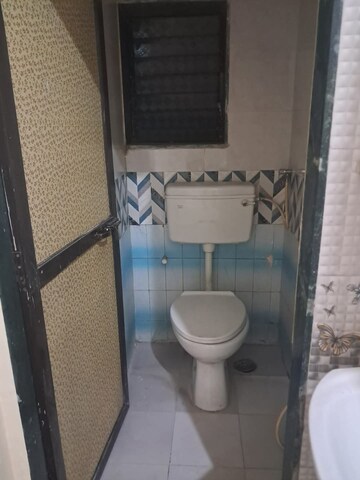 Bathroom in 1 BHK Apartment at Shruti Park, Dhokali – for Rent