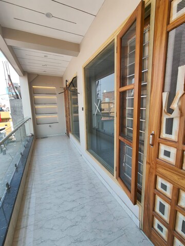 Balcony in 3 BHK Builder Floor at Patel Nagar – for Rent
