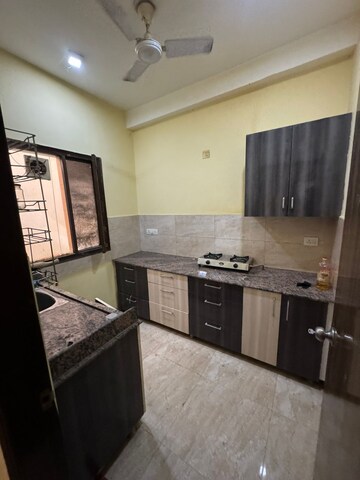 Kitchen in 2 BHK Builder Floor at Ansal Sushant Lok I, Sector 43 – for Rent