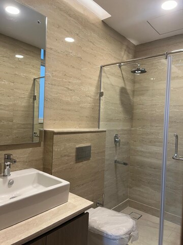 Bathroom in 2 BHK Apartment at Ambience Creacions, Sector 22 – for Rent