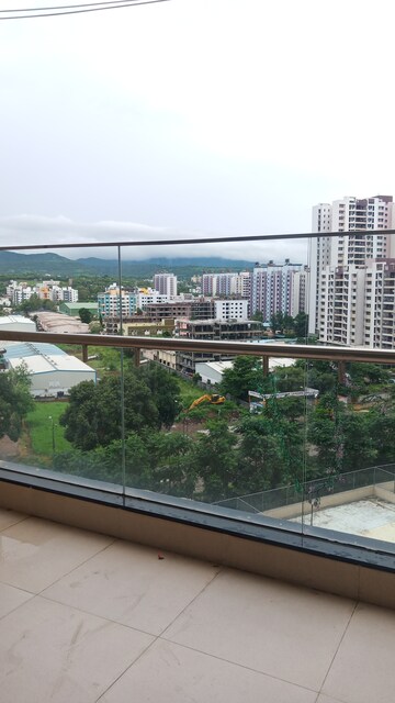 Balcony in 2.5 BHK Apartment at Sargam CHS Nanded, Sinhagad Road – for Rent