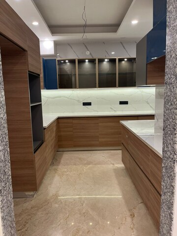 Kitchen in 3 BHK Builder Floor at Ansal Sushant Lok I, Sector 43 – for Rent