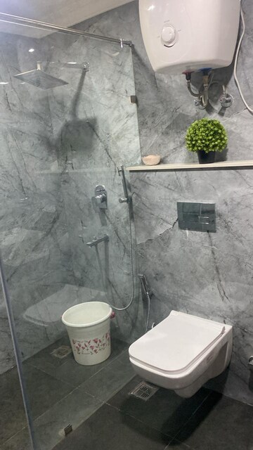 Bathroom in 4 BHK Builder Floor at Ansal Plaza Sector-23, Sector 23 – for Rent