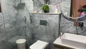 Bathroom in 4 BHK Builder Floor at Ansal Plaza Sector-23, Sector 23 – for Rent