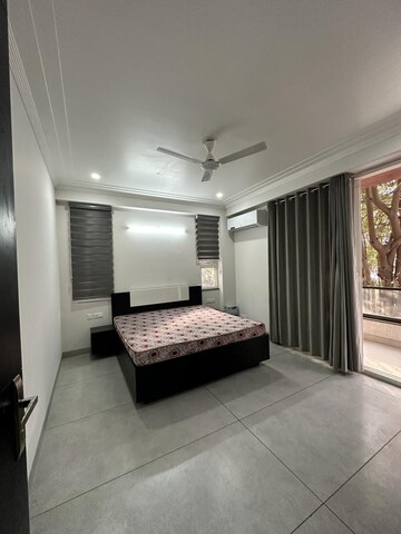 Bedroom in 1 BHK Builder Floor at Ansal Sushant Lok I, Sector 43 – for Rent