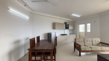 Kitchen in 3 BHK Apartment at Bhartiya Nikoo Homes Phase 2, Thanisandra Main Road – for Sale