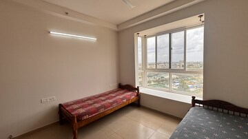 Bedroom in 3 BHK Apartment at Bhartiya Nikoo Homes Phase 2, Thanisandra Main Road – for Sale