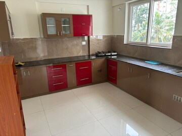 Kitchen in 4 BHK Apartment at Mahaveer Sitara, Jp Nagar – for Rent