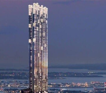 3 BHK Apartment – Exterior View View at Lodha Parkside, Worli - for Rent