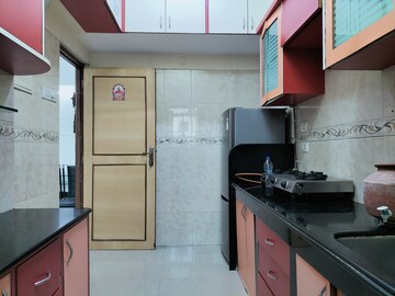 Kitchen in 1 BHK Apartment at K Raheja Heights, Malad East – for Rent
