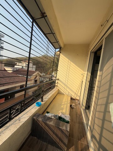 Balcony in 2 BHK Apartment at Ambiience Antilia, Bavdhan – for Rent