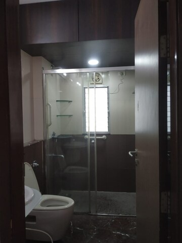 Bathroom in 3 BHK Apartment at DB Realty Orchid Woods, Goregaon East – for Rent