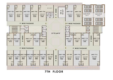 Floor Plan in  Office Space at Amara Business Park, Ghansoli – for Sale