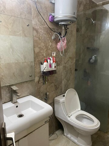 Bathroom in 2 BHK Apartment at Chattarpur – for Sale