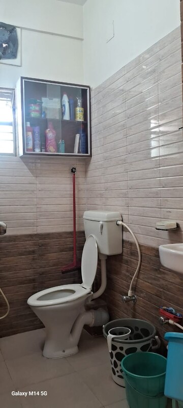 Bathroom in 3 BHK Apartment at Parnasree Pally – for Sale