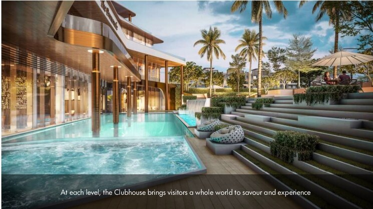 Swimming Pool, m3m-soulitude 3 Bedroom 1620 Sq.Ft. Apartment In Sector 89 Gurgaon 8042383