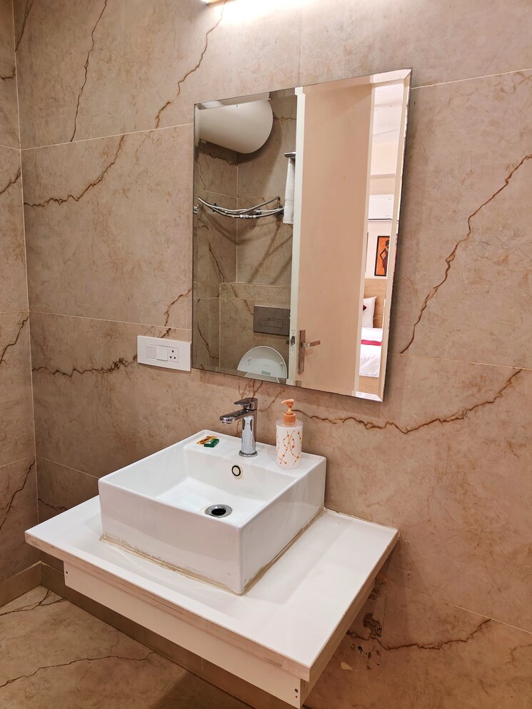 Bathroom, cosmos-floors 1 RK 800 Sq.Ft. Builder Floor In Sector 52 Gurgaon 8042393