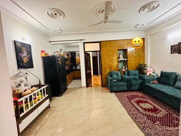 Bedroom in 2 BHK Builder Floor at Guru Nanak Enclave, Dhakoli Village – for Rent