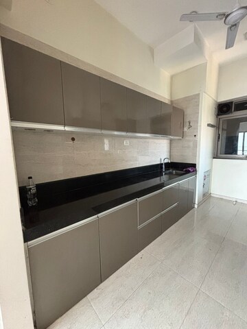 Kitchen in 3 BHK Apartment at Sheth Auris Serenity Tower 1, Malad West – for Rent