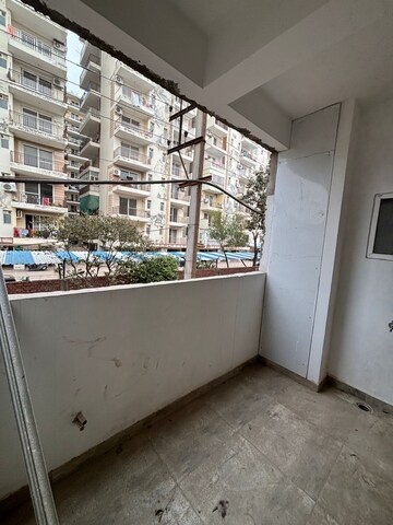 Balcony in 3 BHK Builder Floor at Dhakoli Village – for Rent