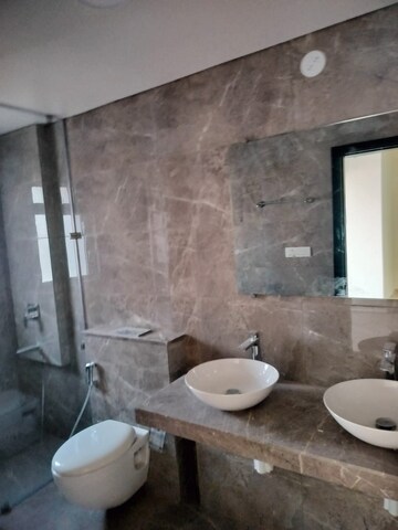 Bathroom in 3 BHK Apartment at Oberoi Maxima, Andheri East – for Rent