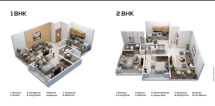 Floor Plan, lotus-urban-hills 1 Bedroom 450 Sq.Ft. Apartment In Shilphata Thane 8042518