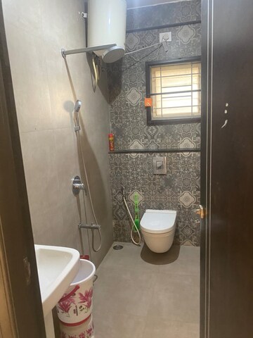 Bathroom in 3 BHK Builder Floor at Samskruthi Residency, Jp Nagar – for Sale