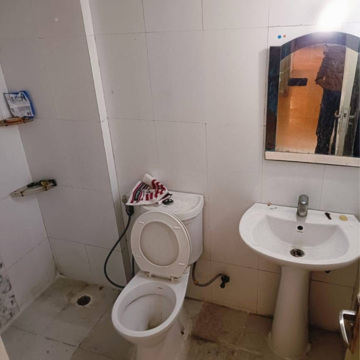 Attached Bathroom in 2 BHK Apartment at Supertech Crown Town, Sector 74 – for Rent