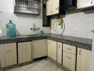 Kitchen in 2 BHK Builder Floor at Paryavaran Complex – for Rent