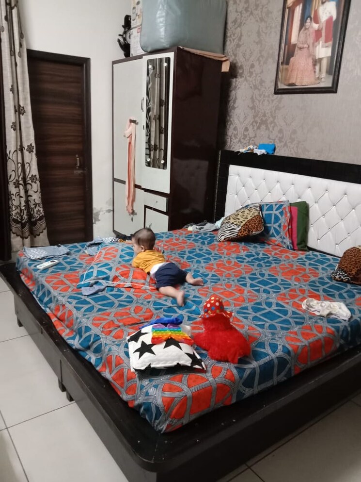 Bedroom, bhabat 3 Bedroom 1100 Sq.Ft. Builder Floor In Bhabat Zirakpur 8042629