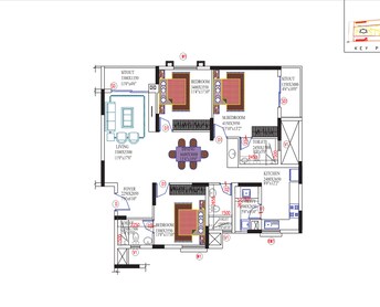 3 BHK Apartment For Resale in NCC Nagarjuna Meadows Yelahanka Bangalore  8042526