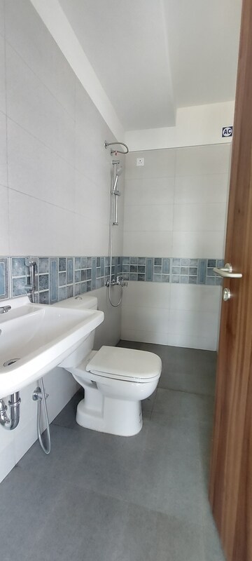 Bathroom in 2 BHK Apartment at Nanded City Pancham, Nanded – for Rent