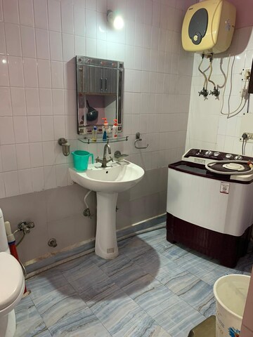 Bathroom in 3 BHK Apartment at Sampada Apartment, Sector 46 – for Sale