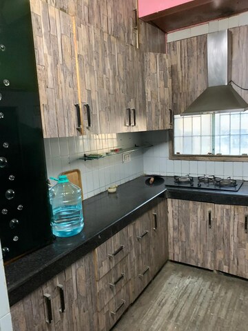 Kitchen in 3 BHK Apartment at Sampada Apartment, Sector 46 – for Sale