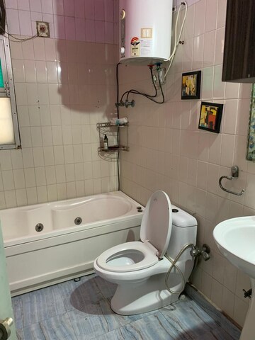 Bathroom in 3 BHK Apartment at Sampada Apartment, Sector 46 – for Sale