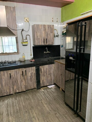 Kitchen in 3 BHK Apartment at Sampada Apartment, Sector 46 – for Sale