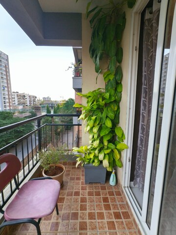 Balcony in 3 BHK Apartment at Rachenahalli – for Sale