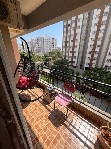 Balcony in 3 BHK Apartment at Rachenahalli – for Sale