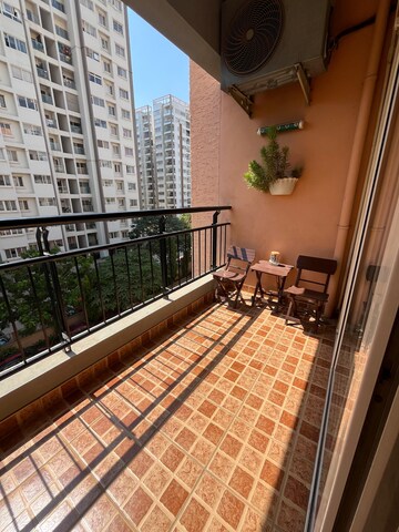 Balcony in 3 BHK Apartment at Rachenahalli – for Sale