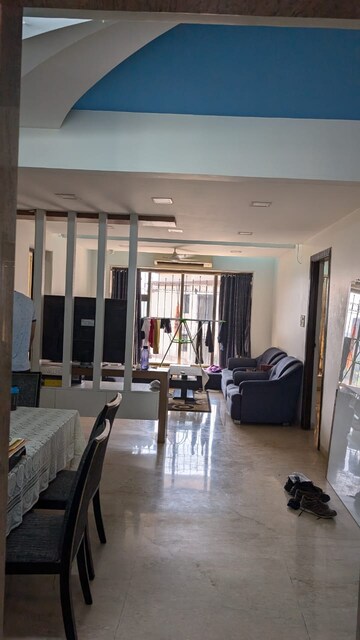 Living Room in 3 BHK Apartment at Kukreja Golf Scappe, Chembur – for Rent