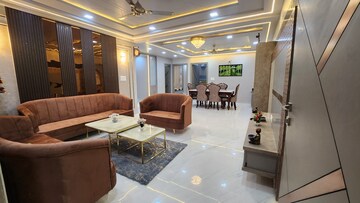Living Room in 3 BHK Apartment at Ansal Celebrity Meadows, Sushant Golf City – for Rent