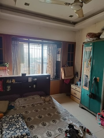 Living Room in 1 BHK Apartment at Vihang Shantivan, Majiwada – for Sale