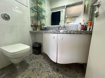 Bathroom in 3 BHK Apartment at Sterling Seaface, Worli – for Sale