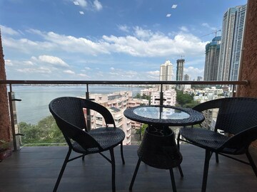 Balcony in 3 BHK Apartment at Sterling Seaface, Worli – for Sale