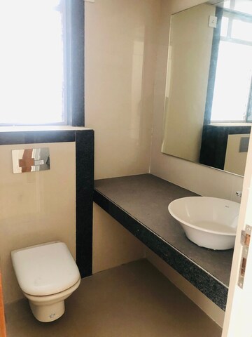 Bathroom in 3 BHK Apartment at Courtyard by Narang Realty and The Wadhwa Group, Pokhran Road No 2 – for Sale